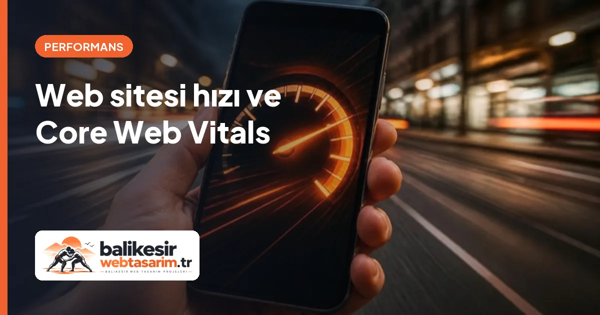 Akıllı telefon ekranında hız göstergesi, şehir sokağında hareket